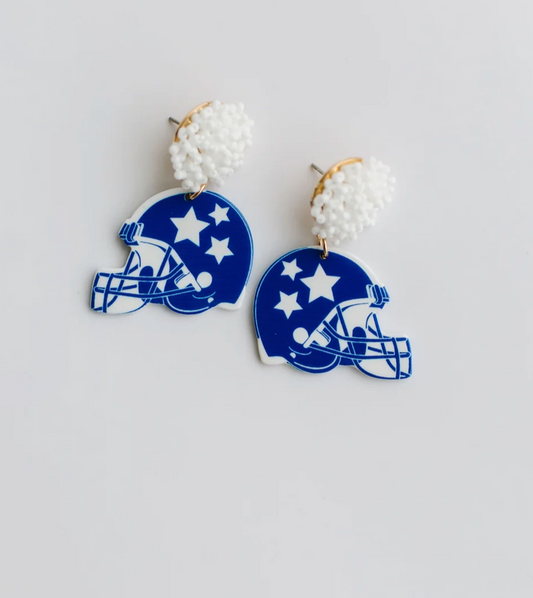 Helmet Earrings
