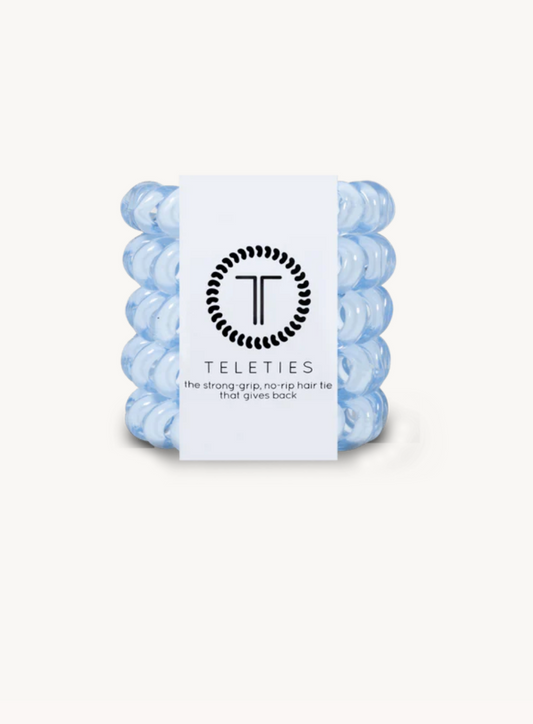 Washed Denim Tiny Teleties