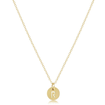 Respect Small Disc - Necklace
