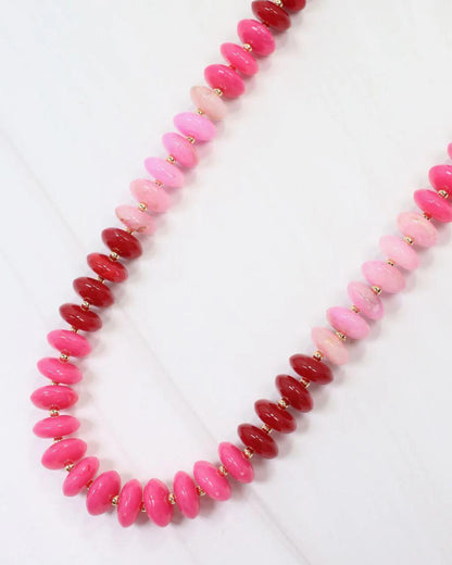 Belfast Stone Beaded Necklace