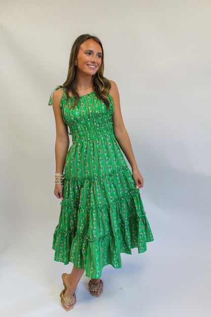 Sweet Springtime Midi Dress