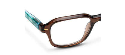 Fable - Mocha/Turquoise Quartz Peepers
