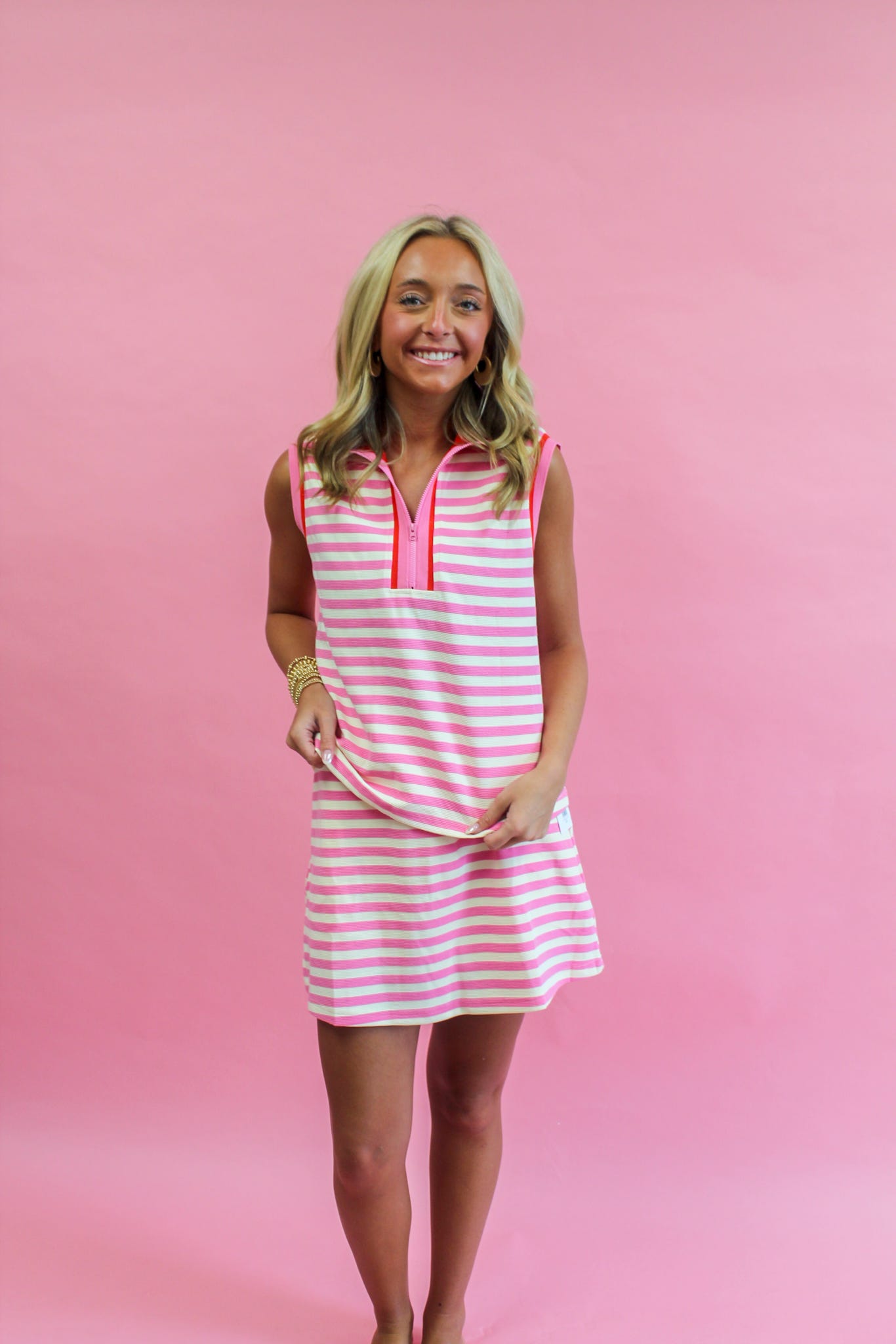 Augusta Rose Mini Skirt Set