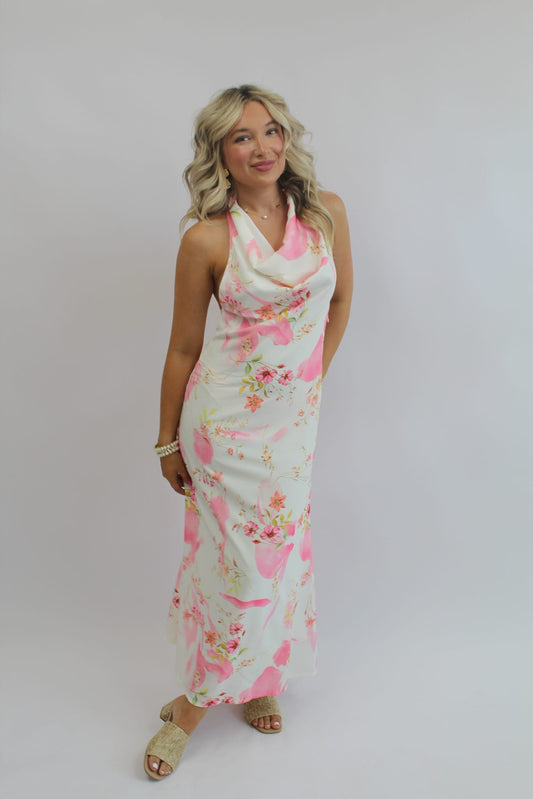 Sierra Cocktail Dress w/ Scarf