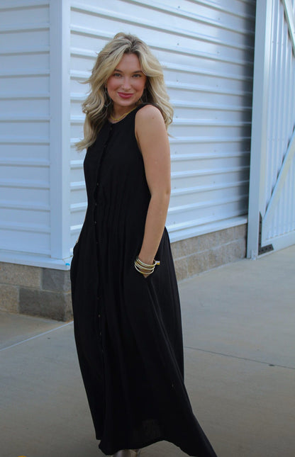 Maeve Sleeveless Maxi Dress