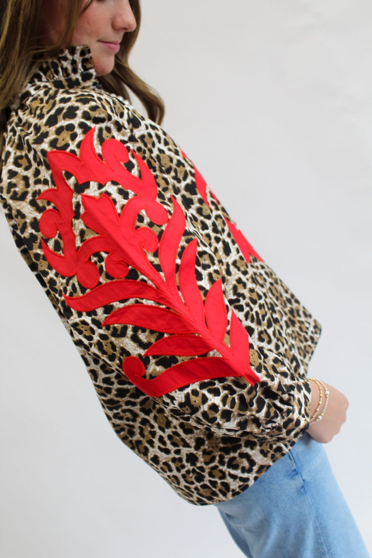Ruby's Cheetah Top