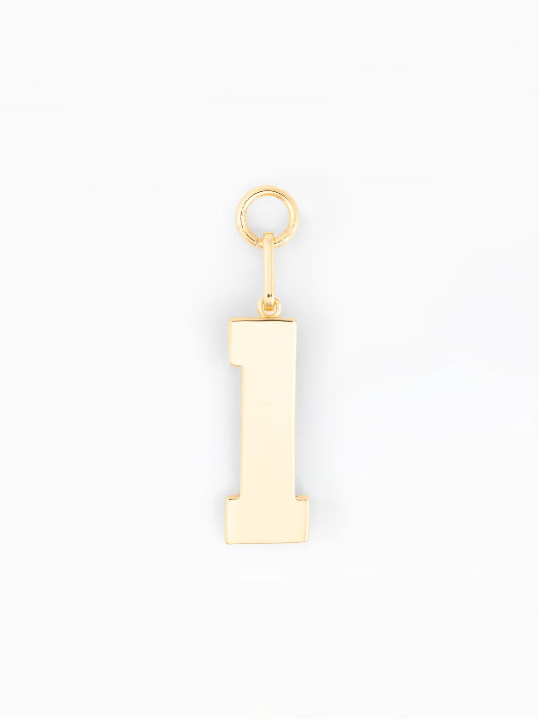 Varsity Number Bag Charm