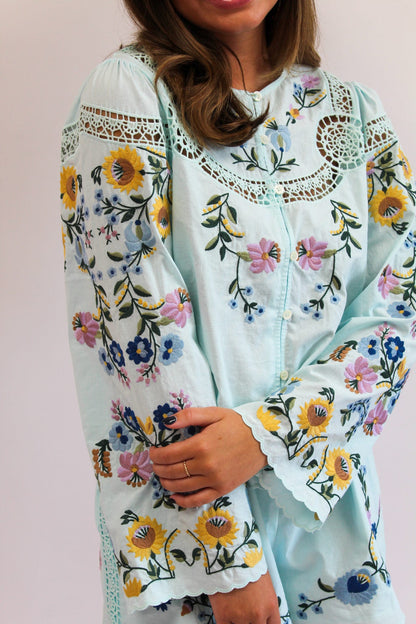 Maggie Reid Button Down Top