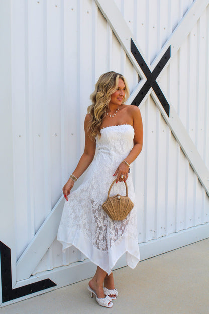 First Glance Strapless Dress