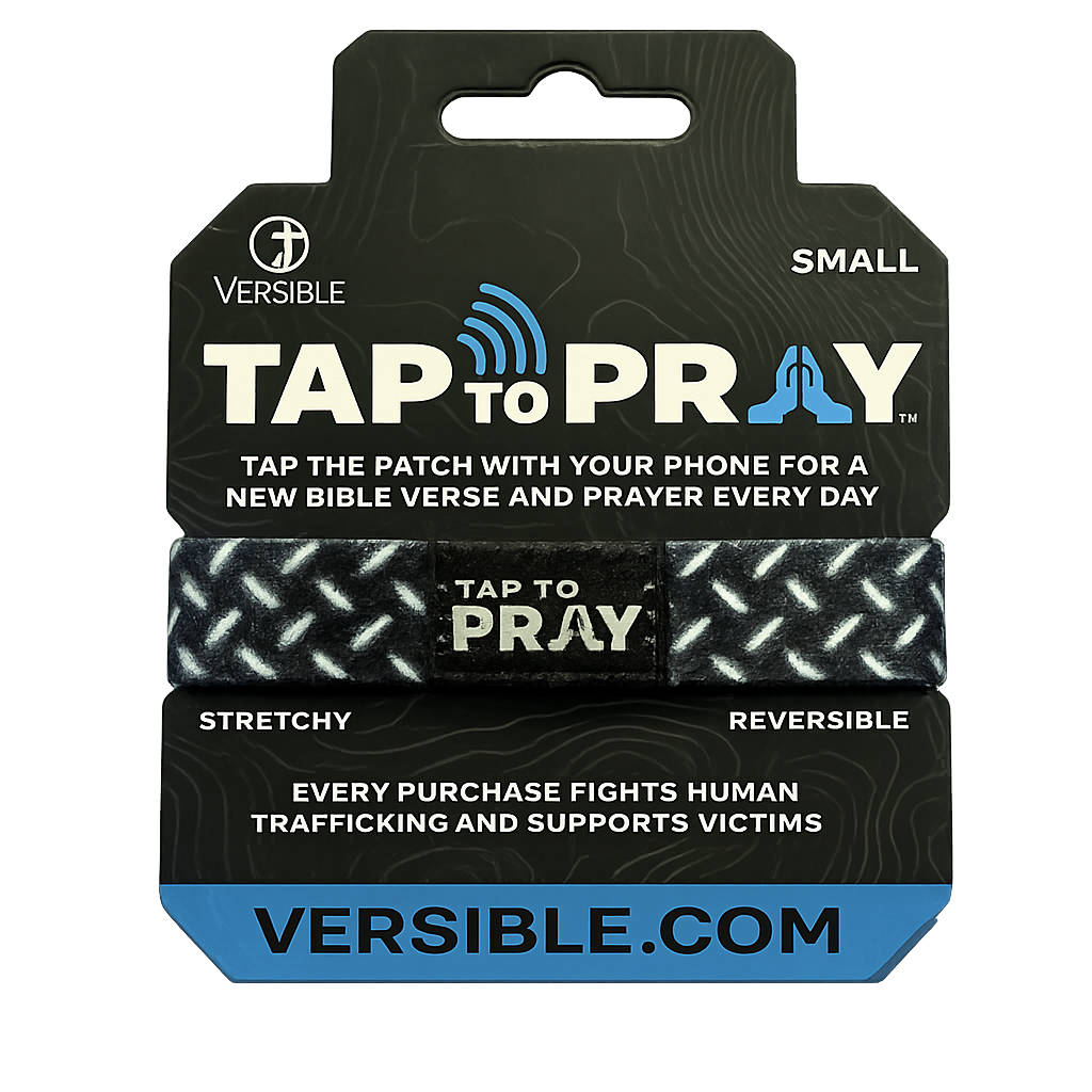 Tap To Pray Wristband- Iron Sharpens Iron