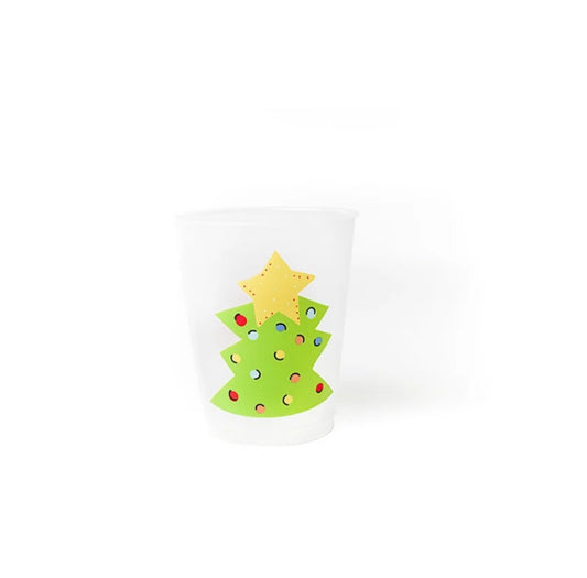 Happy Everything! Tree Frosted Cups (10 per pack)