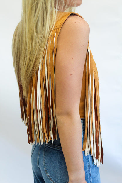 Cafe Fringe Vest