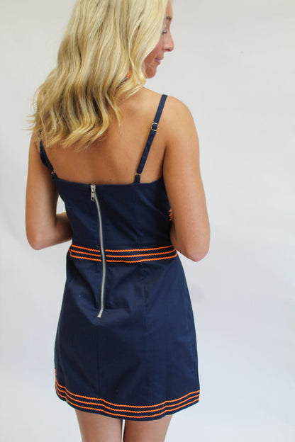 Sideline Sweetheart Mini Dress