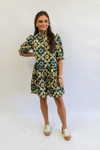 Sophisticated Scottie Mini Dress