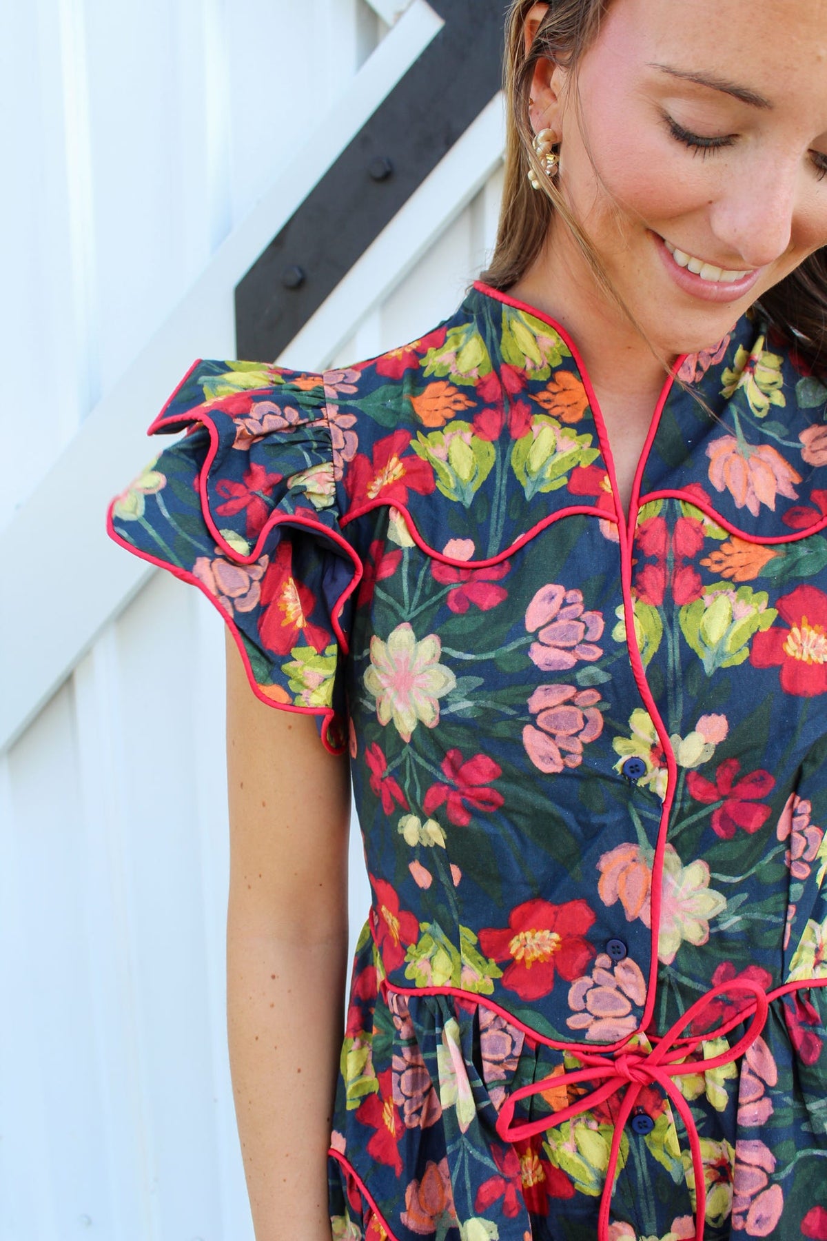 Wildflower Whimsy Mini  Dress