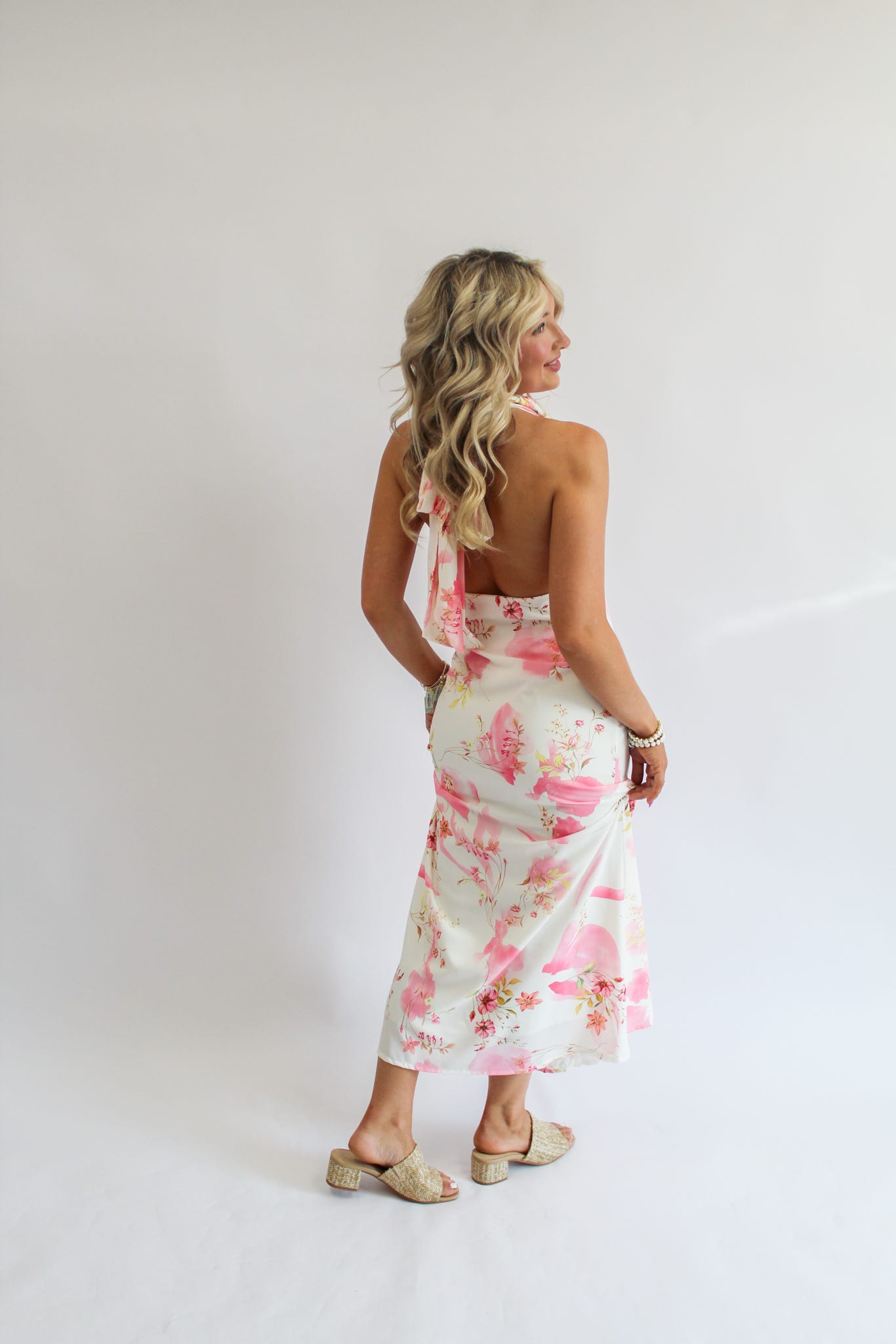 Sierra Cocktail Dress w/ Scarf