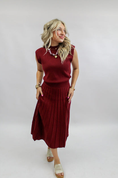 Elsie Sleeveless Knit Maxi Dress
