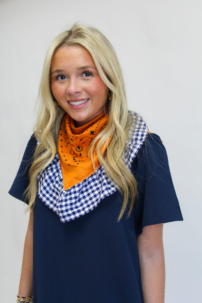 Asst Ruffled Bandana Scarf