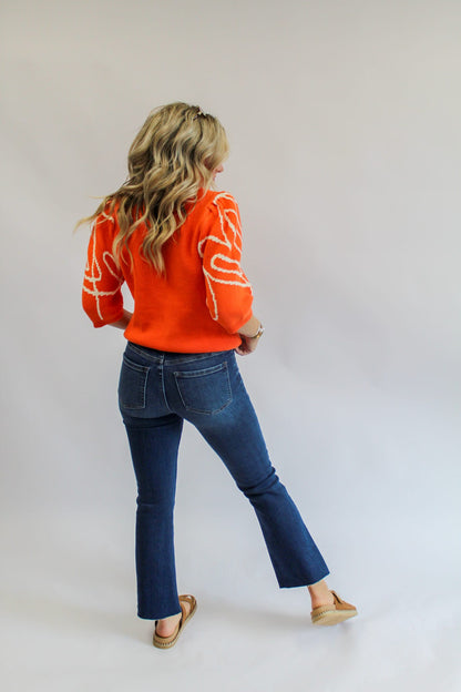 Cropped Flare Jeans