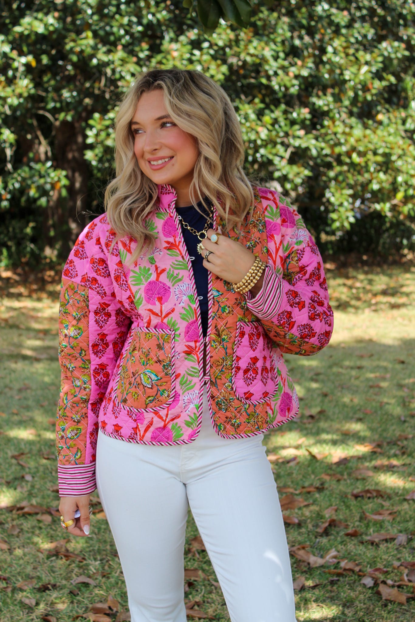 Wren Quilted Patchwork Jacket