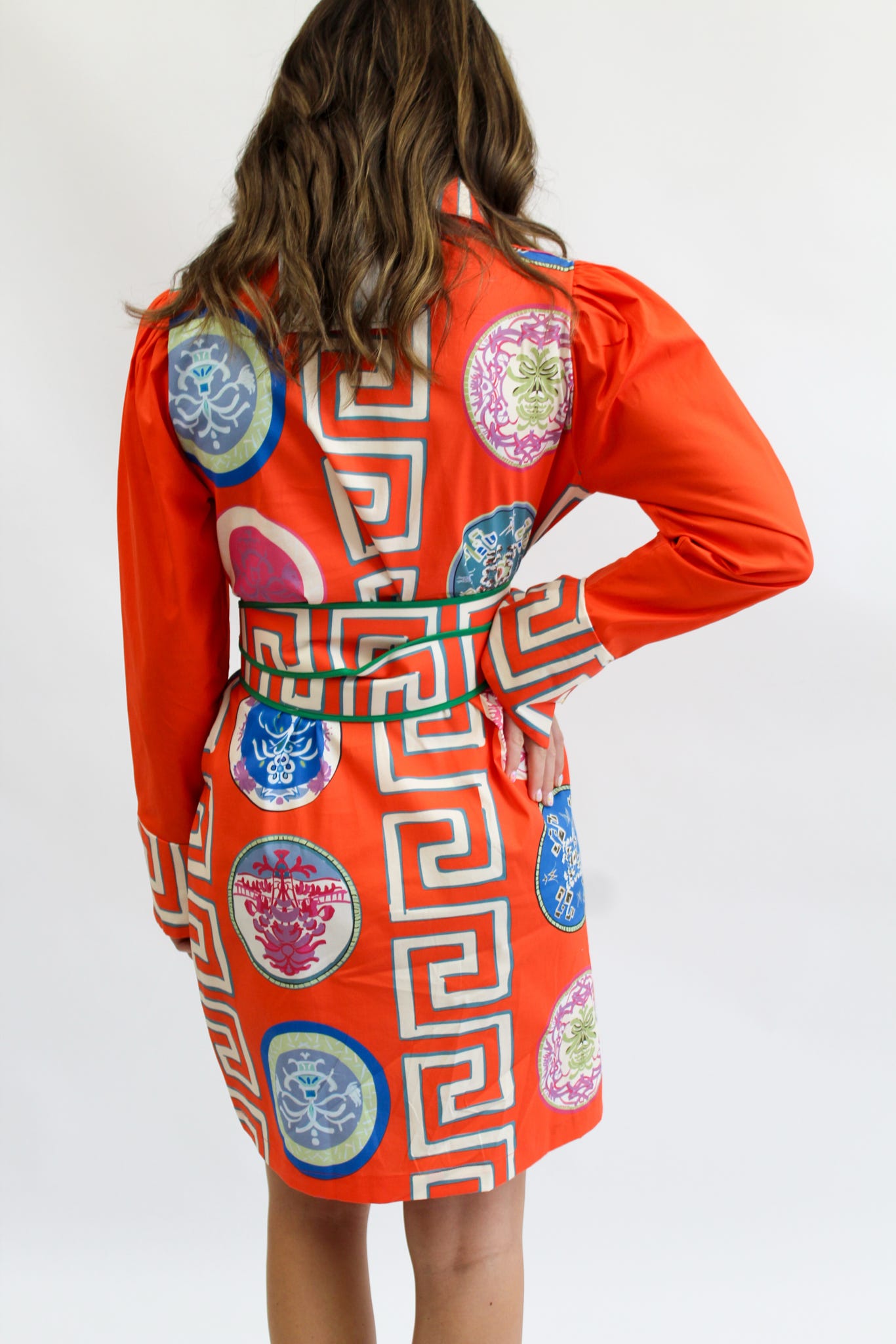 Greek Revival© Lana Shirt Dress Short by House of MBR