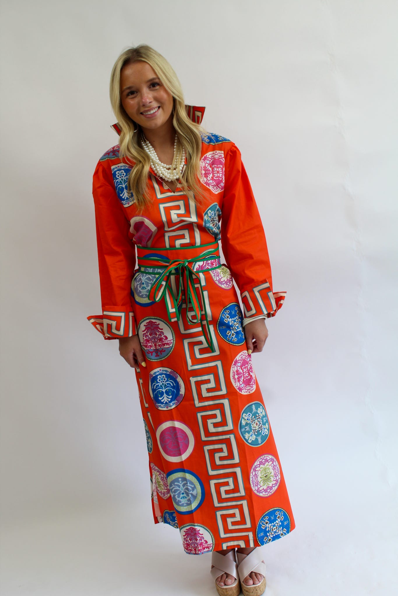Greek Revival© Lana Shirt Dress Long by House of MBR