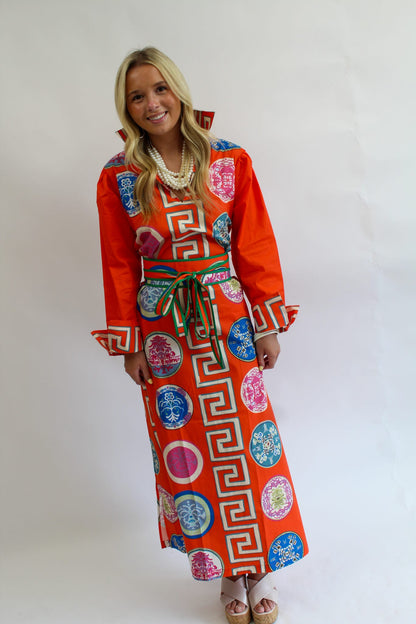Greek Revival© Lana Shirt Dress Long by House of MBR