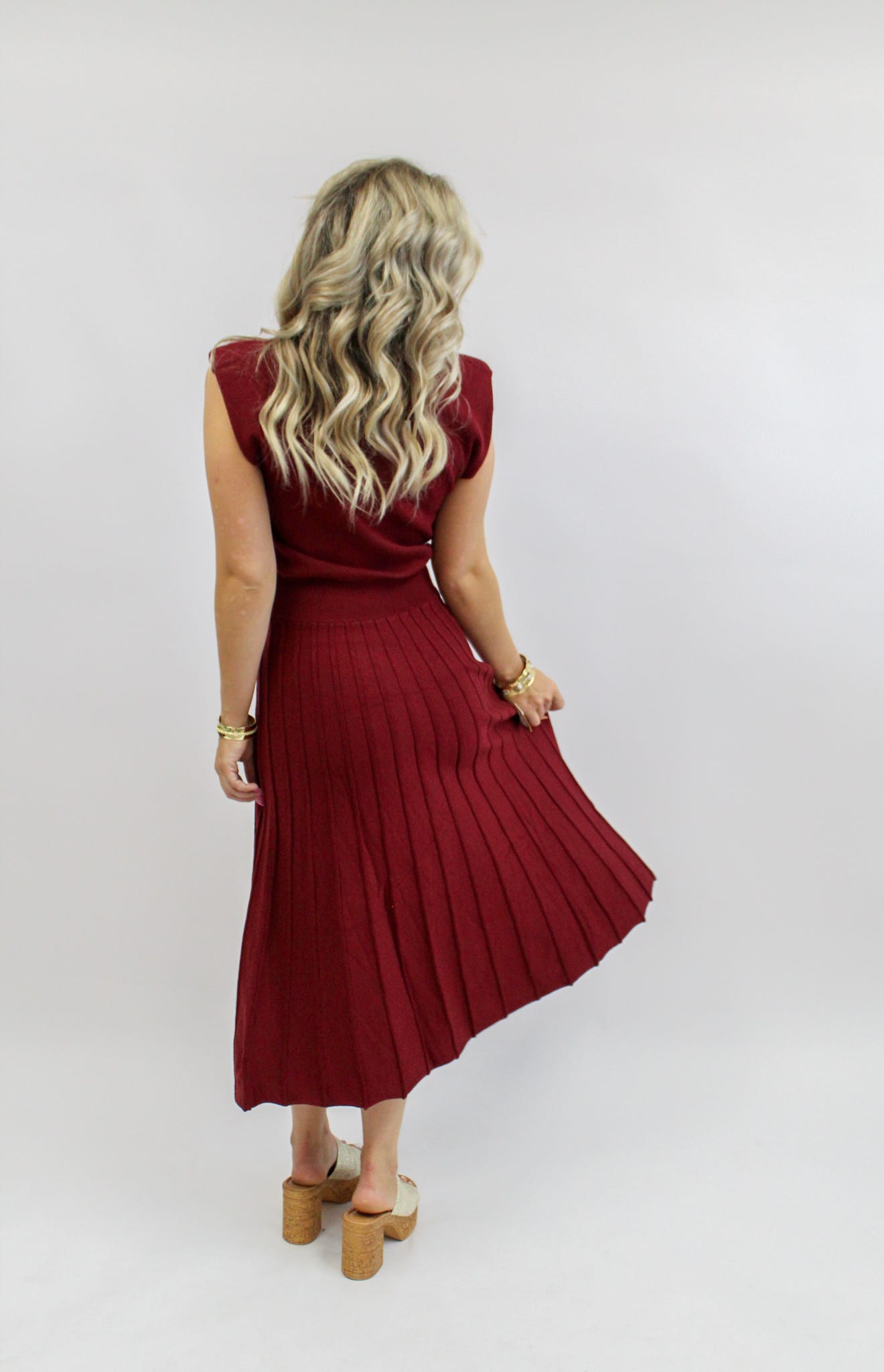 Elsie Sleeveless Knit Maxi Dress