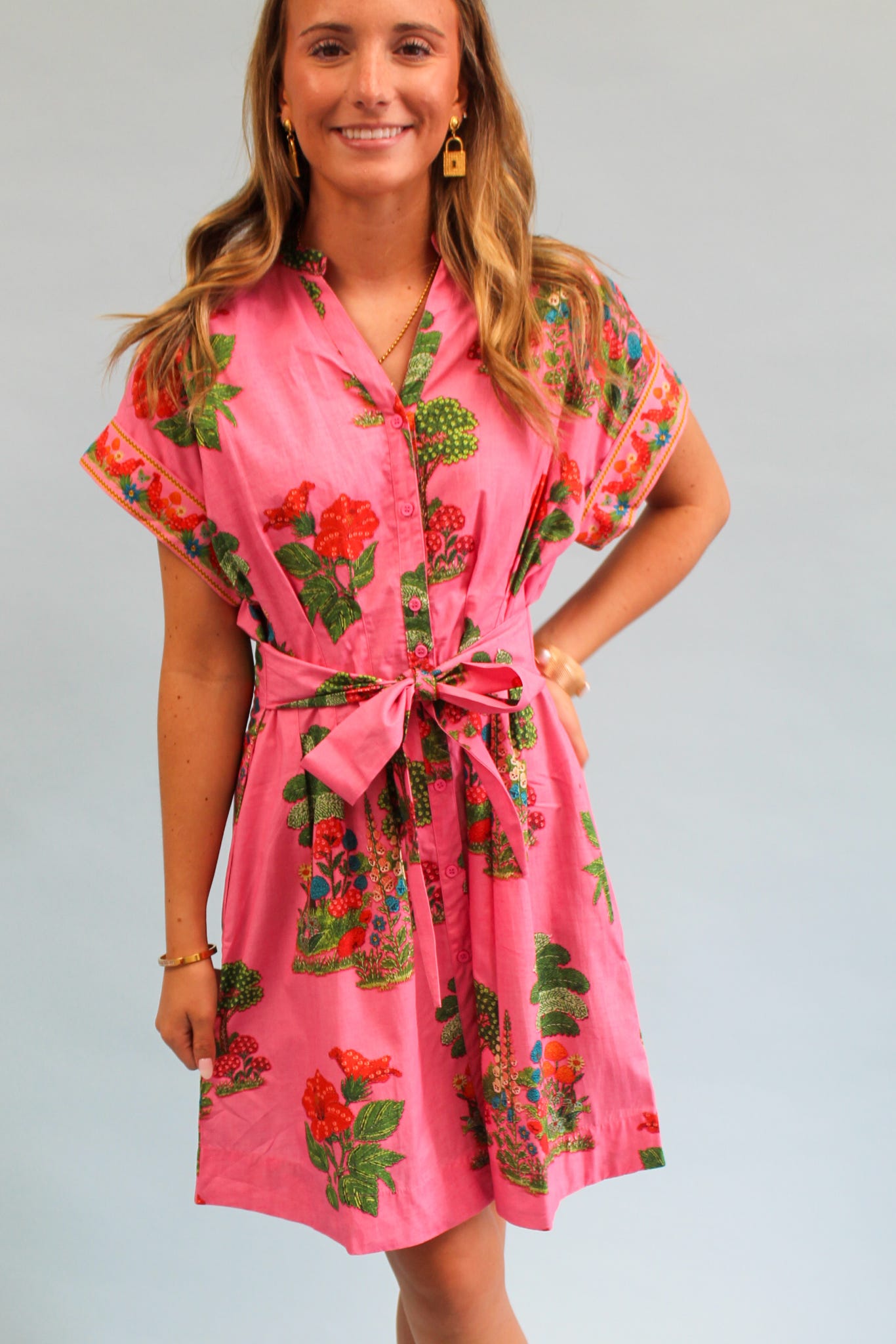 Pink Isles Mini Dress