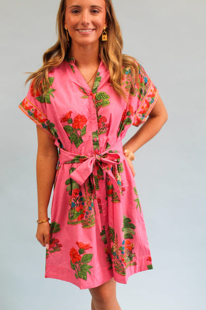 Pink Isles Mini Dress