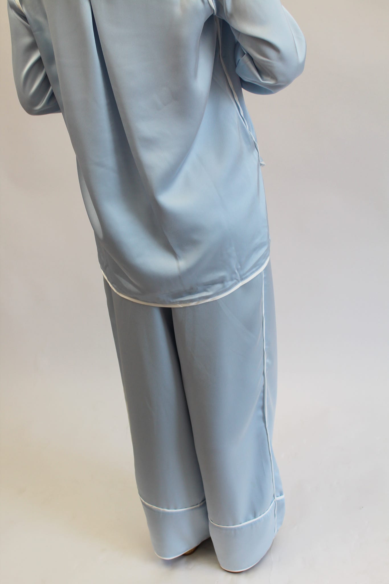 Skybreeze Silk Pants Set
