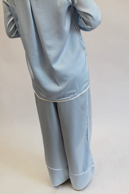 Skybreeze Silk Pants Set