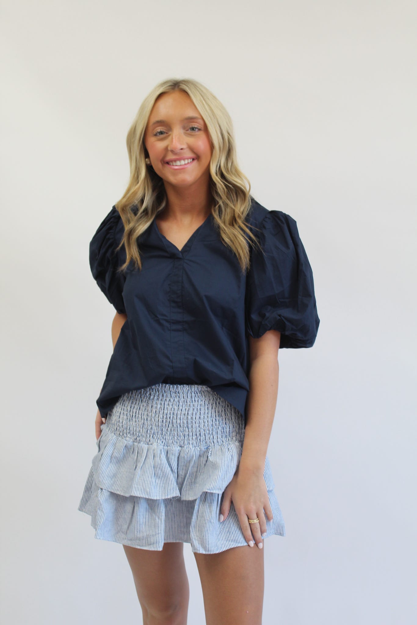 Saltwater Stripe Skirt