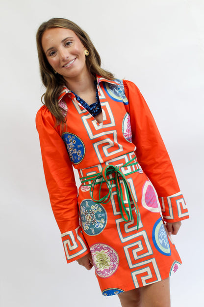 Greek Revival© Lana Shirt Dress Short by House of MBR