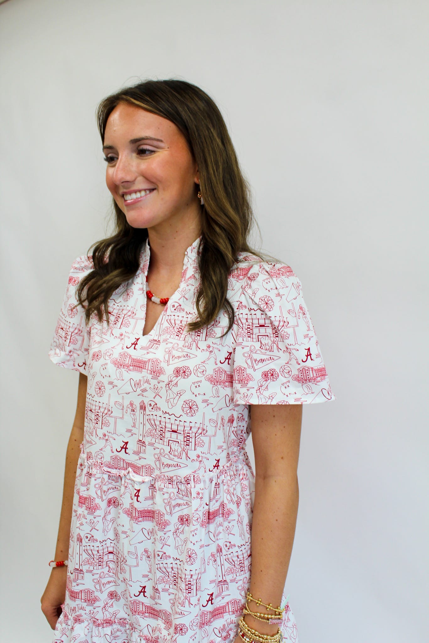 Team Toile Alabama Ivy Mini Dress