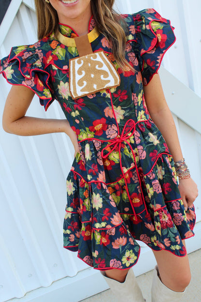 Wildflower Whimsy Mini  Dress