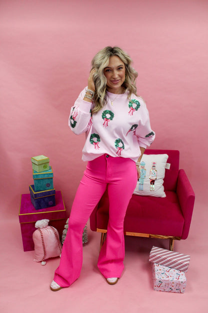 Millie Wreaths Sweatshirt