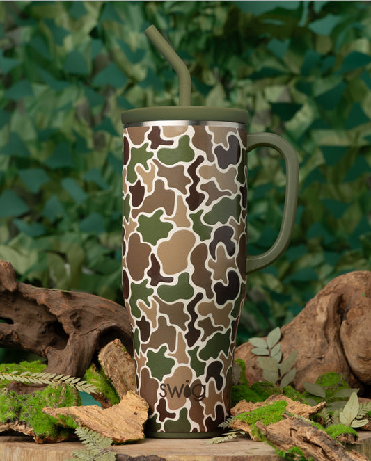 Hunting Camo Swig