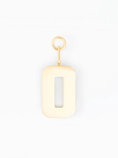 Varsity Number Bag Charm