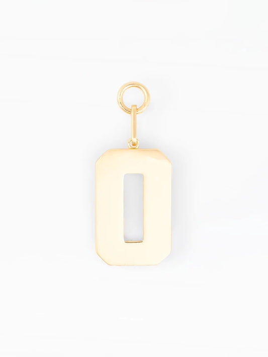 Varsity Number Bag Charm