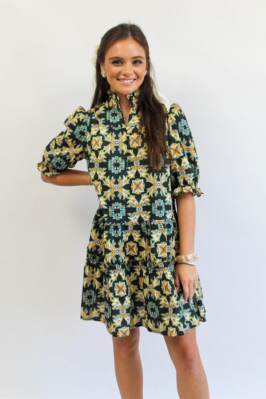 Sophisticated Scottie Mini Dress