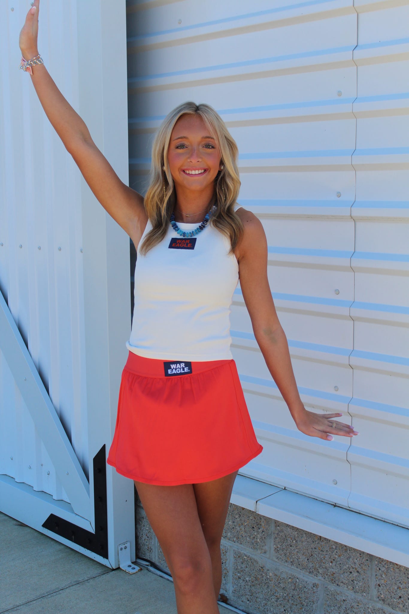 The Alli Ribbed Tank Top Woven Label