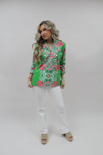 Jade Garden Jacks Top
