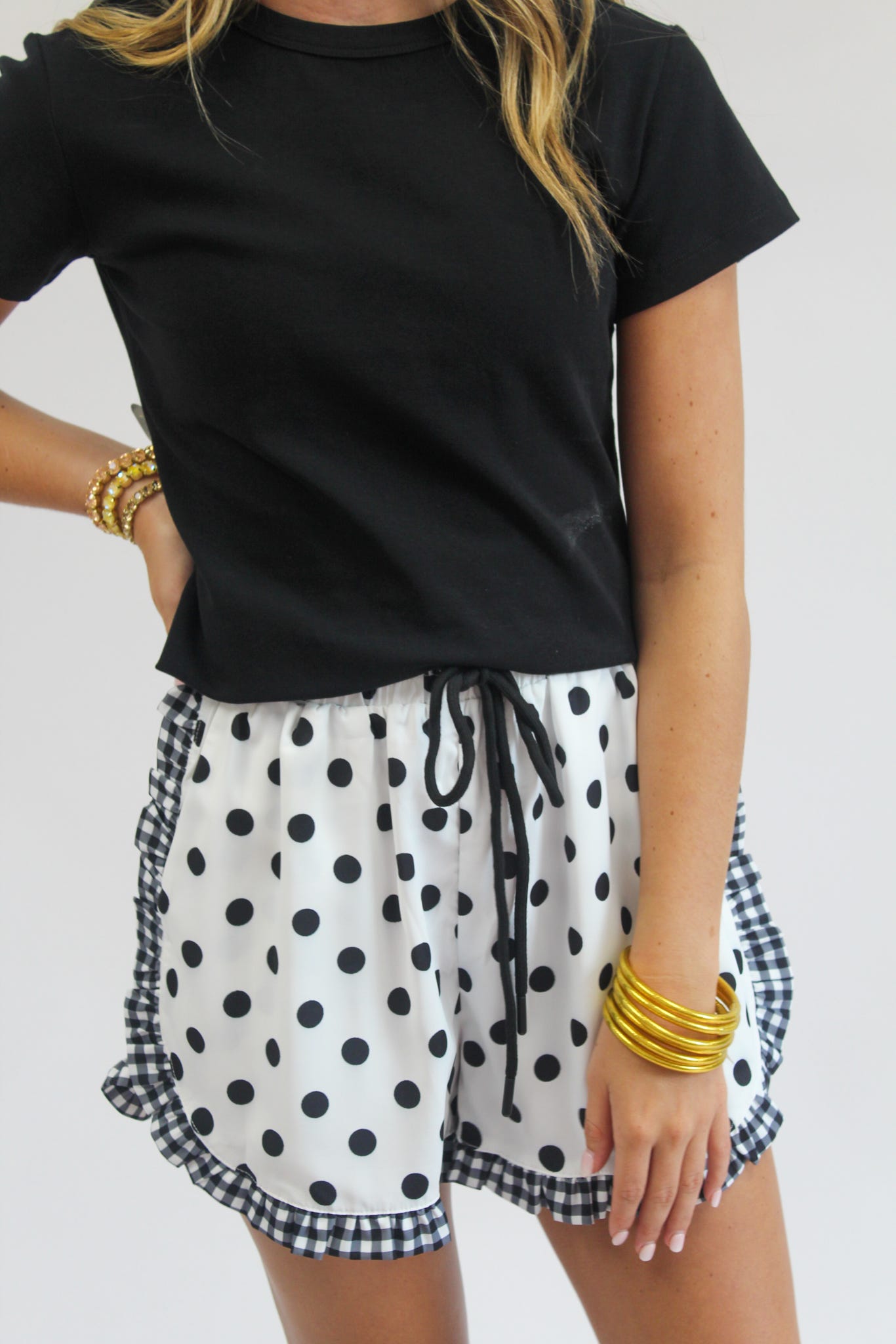 Sweet Caroline Polka Dot Shorts