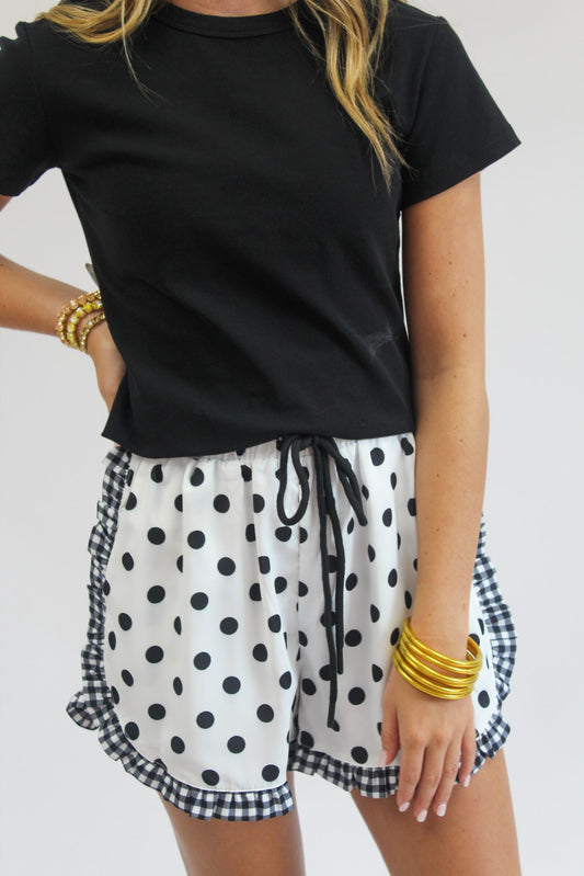 Sweet Caroline Polka Dot Shorts