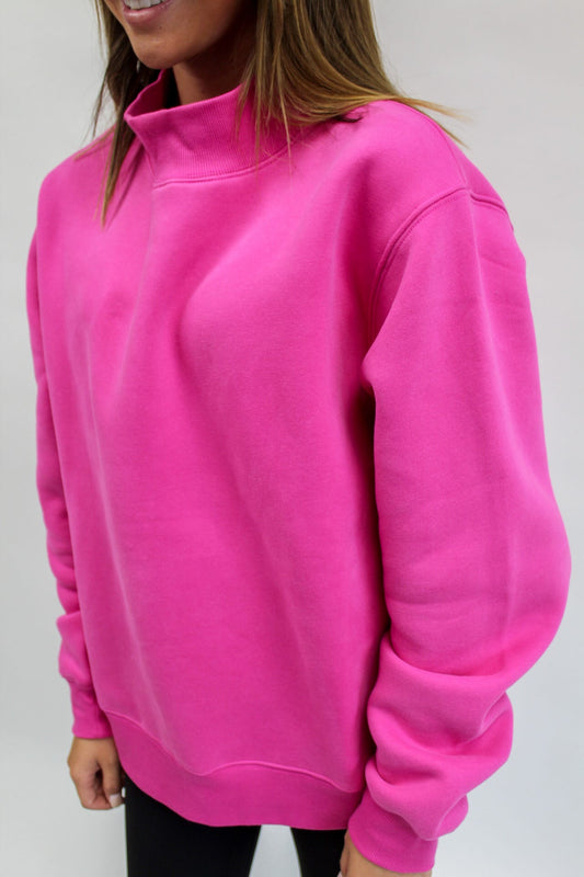 Varsity Old School Mockneck Sweatshirt