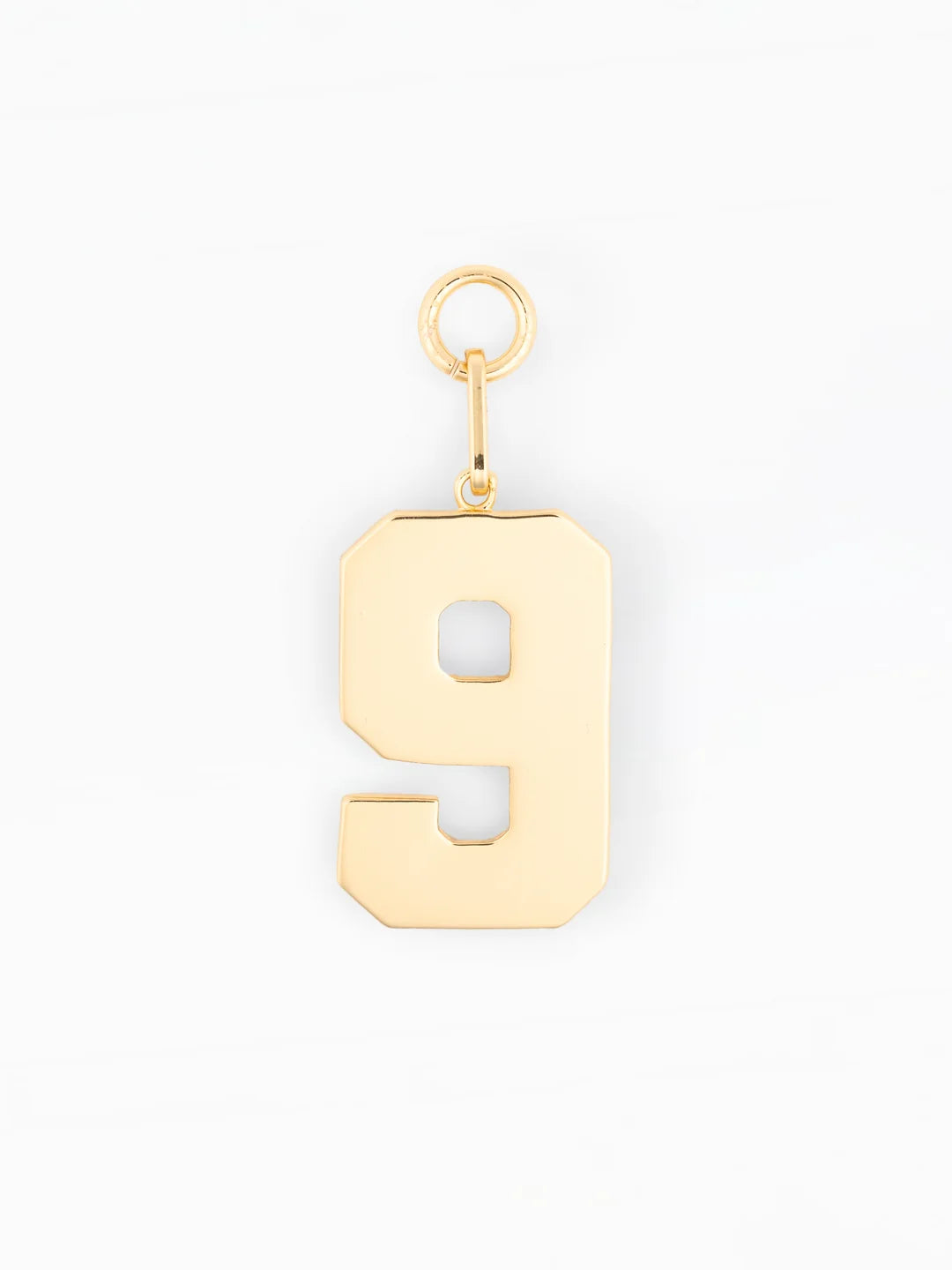 Varsity Number Bag Charm