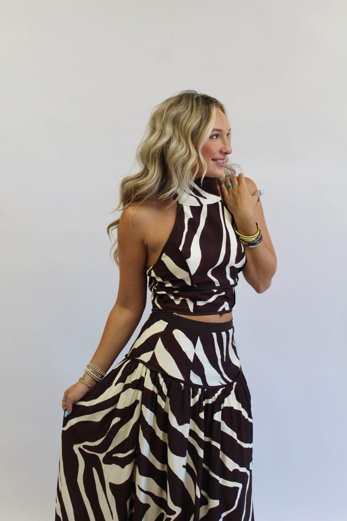 Roam Free Zebra Print Set