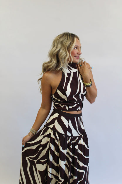 Roam Free Zebra Print Set