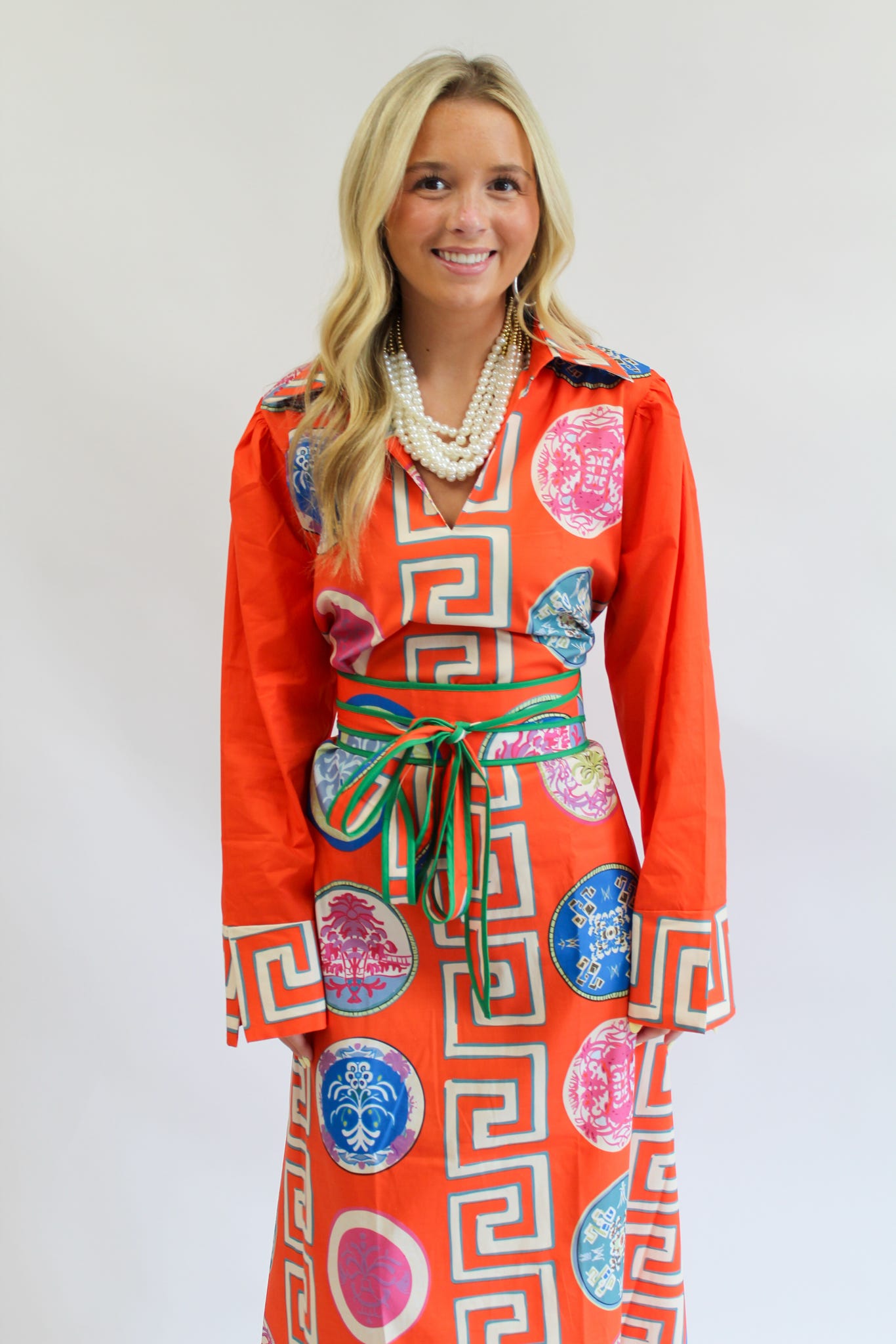 Greek Revival© Lana Shirt Dress Long by House of MBR